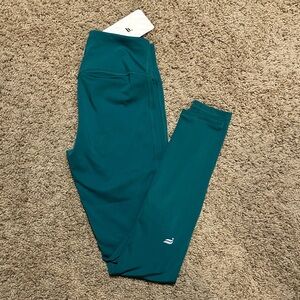 Fabletics Teal High-Waist Leggings